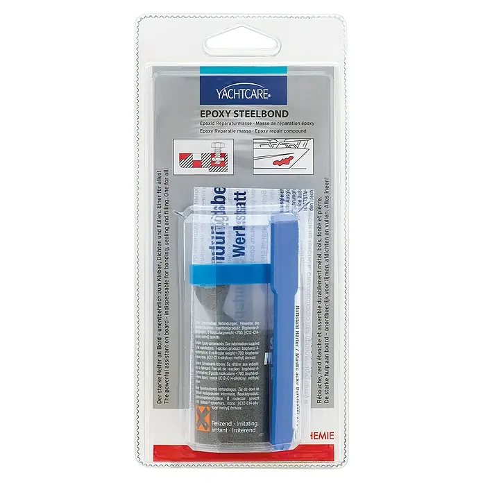 Yachtcare 2K-Epoxidharzkleber Epoxy Steelbond - 125 g - Vorderansicht