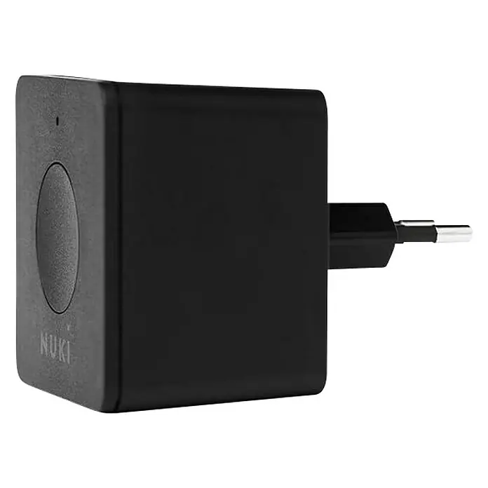 Nuki Módulo transmisor inalámbrico Bridge - Específico para: Cerradura electrónica Nuki, Negro - Vista angular