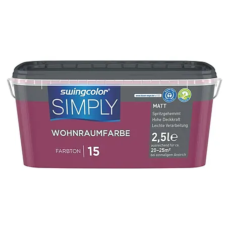 swingcolor  Wandfarbe SIMPLY