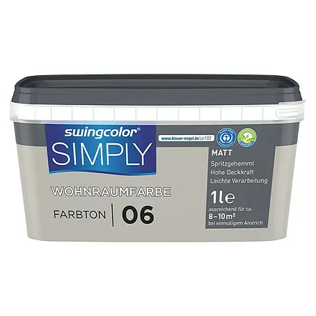 swingcolor  Wandfarbe SIMPLY Beige