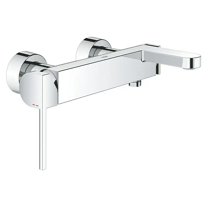 Grohe Badewannenarmatur - Chrom, Glänzend - Diagonale Ansicht