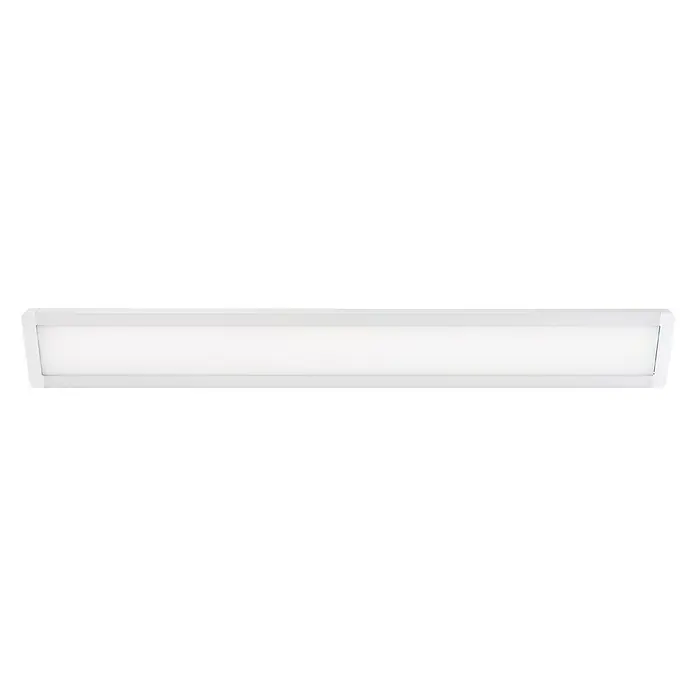 Ritter Leuchten LED-Deckenleuchte Flaxx - 48 W, Silber, L x B x H: 1.140 x 145 x 24 mm - Ansicht von unten