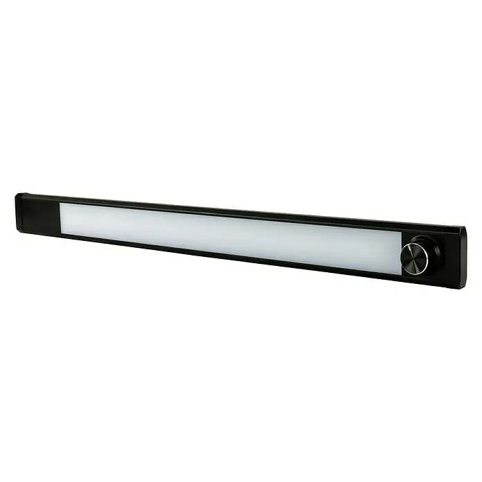 Ritter Leuchten Podelementna LED svjetiljka - 8 W, Duljina: 60 cm, Crne boje - Dijagonalni pogled