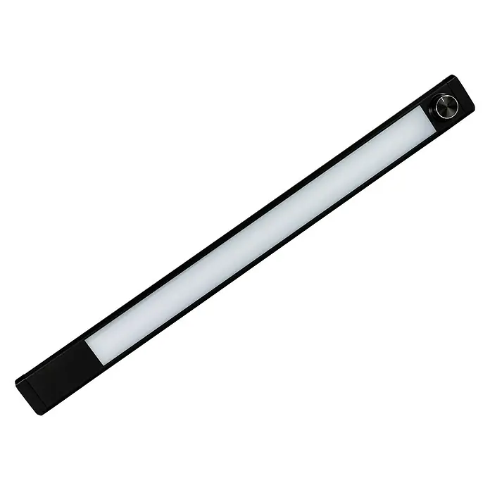 Ritter Leuchten Podelementna LED svjetiljka - 8 W, Duljina: 60 cm, Crne boje - Dijagonalni pogled