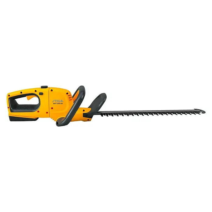 Stiga Akku-Heckenschere SHT 100 AE - 20 V, Li-Ionen, 1 Akku, Schnittlänge: 50 cm - Rechte Seitenansicht