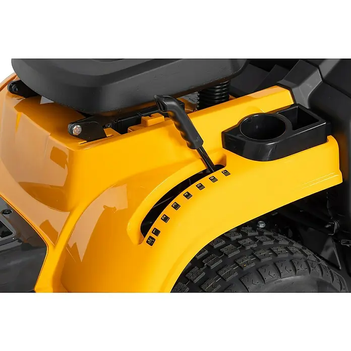 Stiga Rasentraktor Estate 384 M - 352 cm³, Schnittbreite: 84 cm - Detailaufnahme