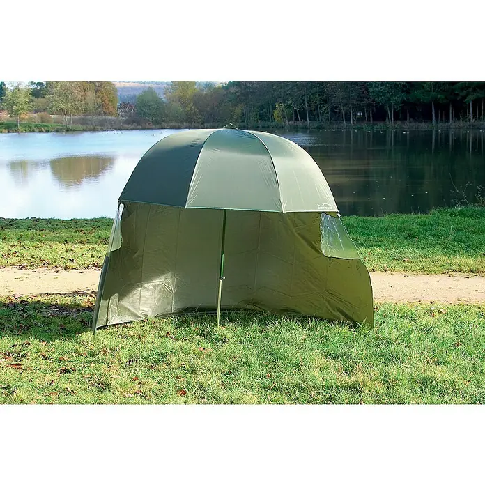Westline Paviljoen met schaduwdoek - Diameter: 2,5 m - Sfeeropname