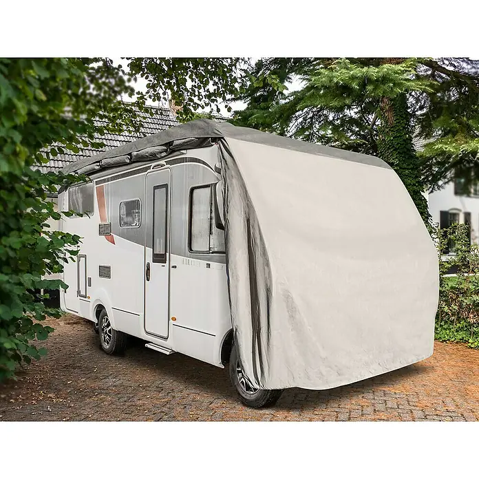 Wohnmobil-Abdeckplane - L x B x H: 650 x 235 x 270 cm - Anwendungsbeispiel