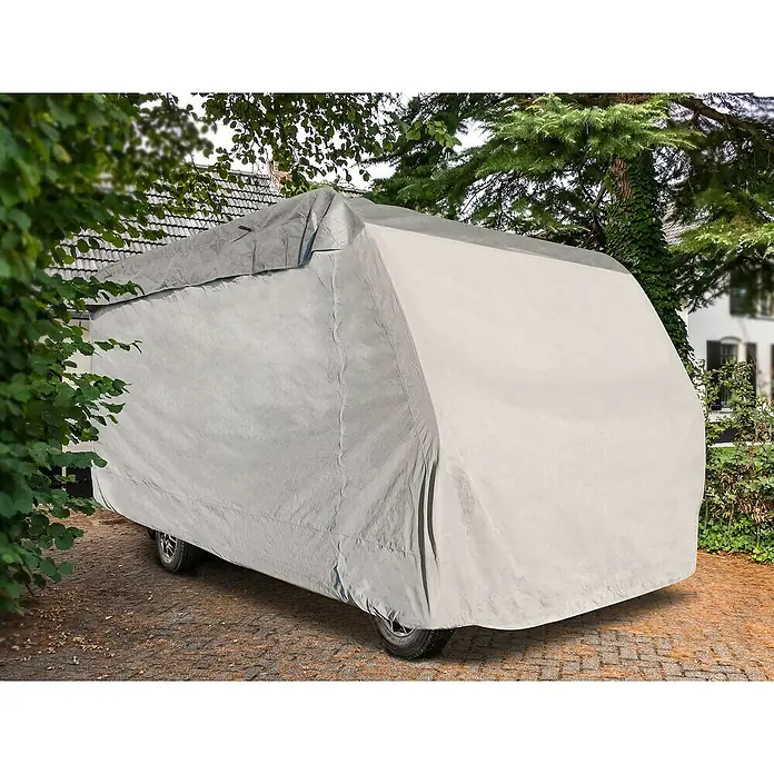 Wohnmobil-Abdeckplane - L x B x H: 650 x 235 x 270 cm - Anwendungsbeispiel