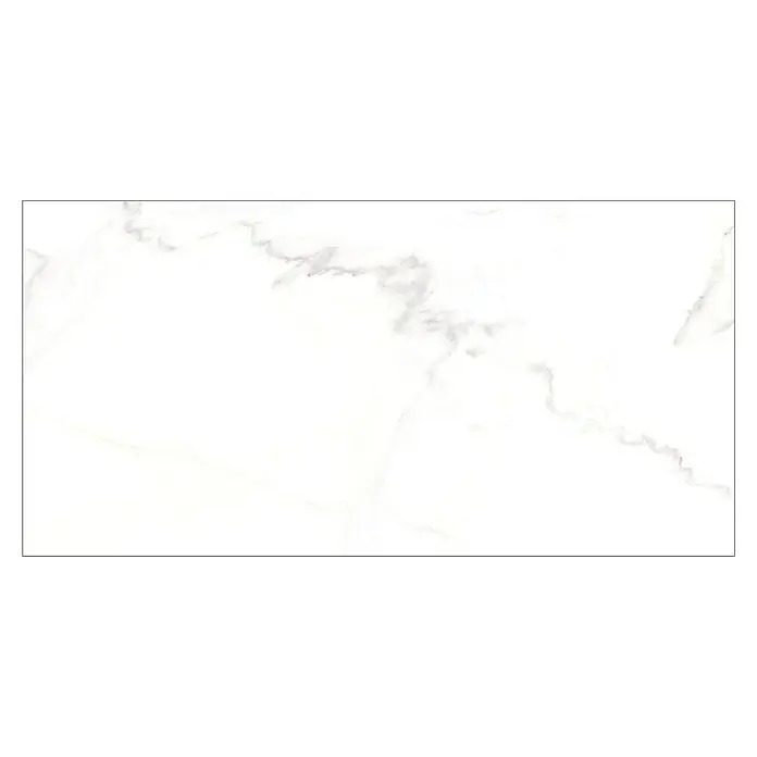 La Platera Porculanska pločica Calacatta - 30 x 60 cm, Bijele boje, Mat - Pogled s gornje strane