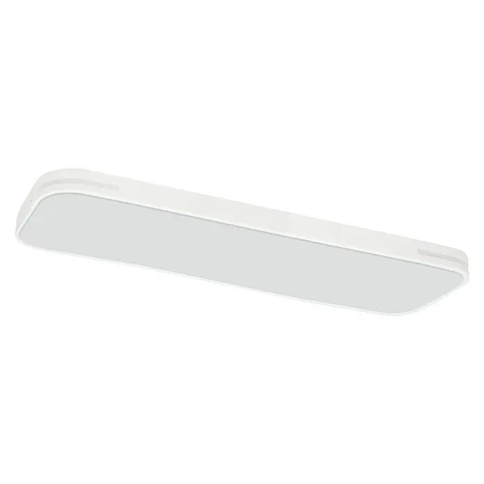 Lavida LED-Deckenleuchte Optimum Square - 45 W, L x B x H: 90 x 19 x 6,2 cm, Weiß - Ansicht von unten