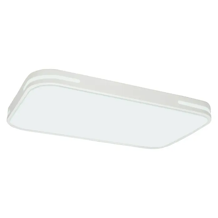 Lavida LED-Deckenleuchte Optimum Square - 30 W, L x B x H: 52 x 30 x 6,2 cm, Weiß - Ansicht von unten