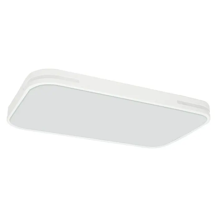 Lavida LED-Deckenleuchte Optimum Square - 30 W, L x B x H: 52 x 30 x 6,2 cm, Weiß - Ansicht von unten