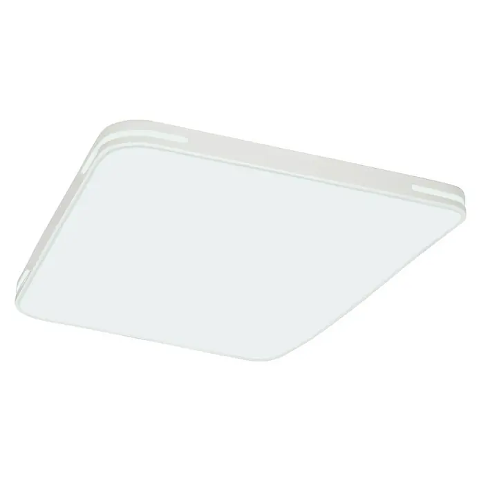 Lavida LED-Deckenleuchte Optimum Square - 12 W, L x B x H: 70 x 70 x 7,5 cm, Weiß - Ansicht von unten