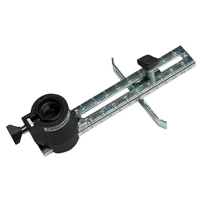 Dremel Parallel- & Kreisschneider Mod. 678 - Passend für: Dremel Multifunktionsgeräte, Max. Schneiddurchmesser: 300 mm - Diagonale Ansicht