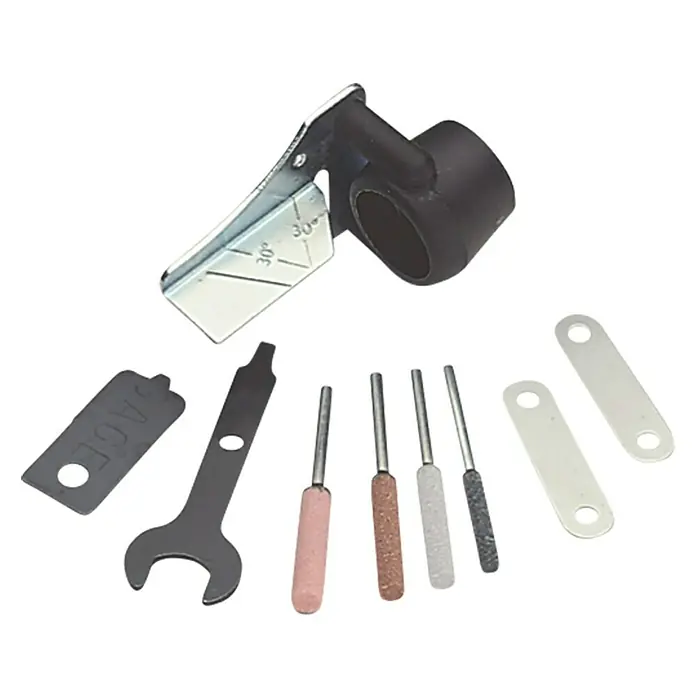 Dremel Kettingzaag-slijphulpstuk 1453 - 9 -delig, Passend bij: Dremel multitools (behalve 4200) - Top-down weergave