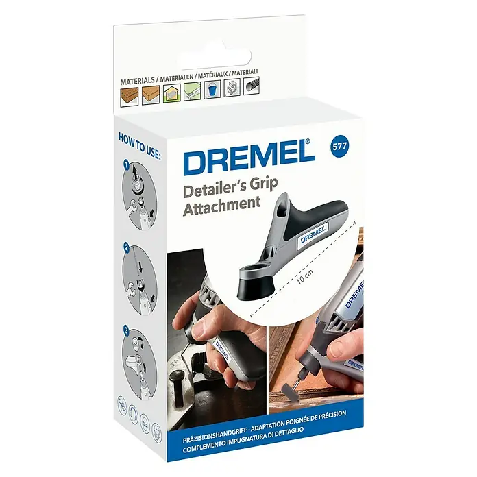 Dremel Präzisionshandgriff Mod. 577 - Passend für: Dremel Multifunktionsgeräte - Diagonale Ansicht