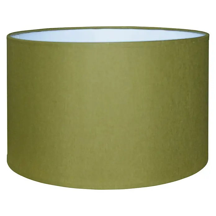 Tween Light Lampenkap - Ø x h: 50 x 28 cm, Olijvengroen, Rond - Vooraanzicht