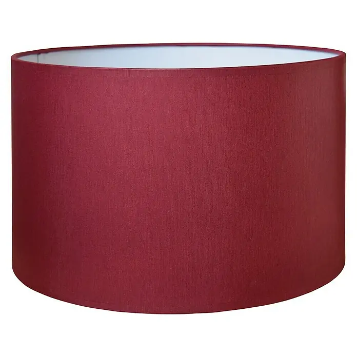 Tween Light Lampenkap - Ø x h: 20 x 13 cm, Wijnrood, Rond - Vooraanzicht