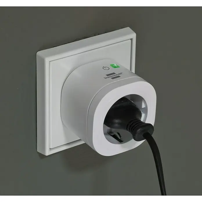 Brennenstuhl WiFi-Schaltsteckdose WA 3000 - Weiß, 13 A, Max. Anschlussleistung: 3.000 W - Anwendungsbeispiel