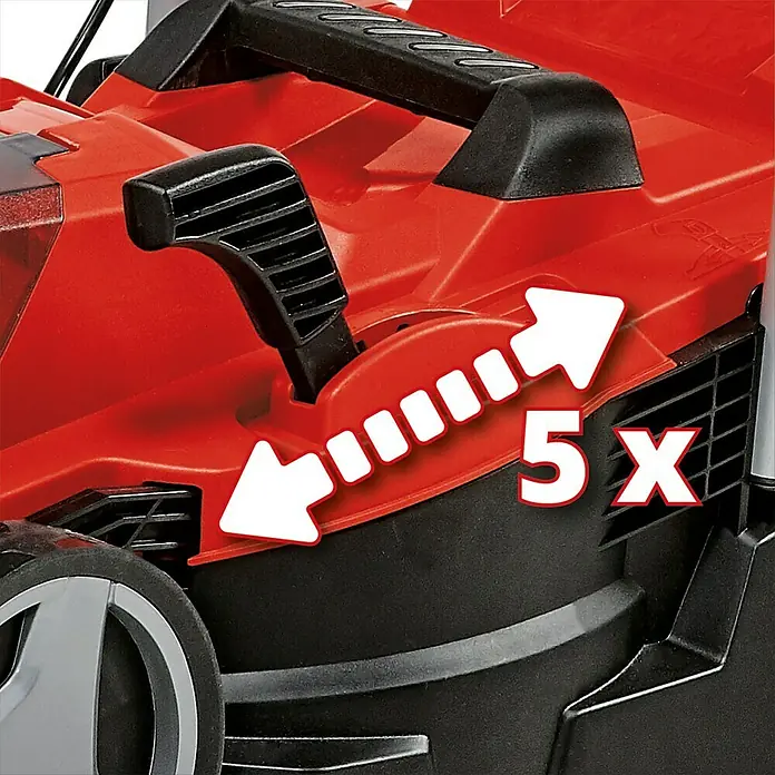 Einhell Power X-Change Akku-Rasenmäher  GE-CM 18/33 Li - 18 V, 1 Akku, 4 Ah, Schnittbreite: 33 cm - Detailaufnahme