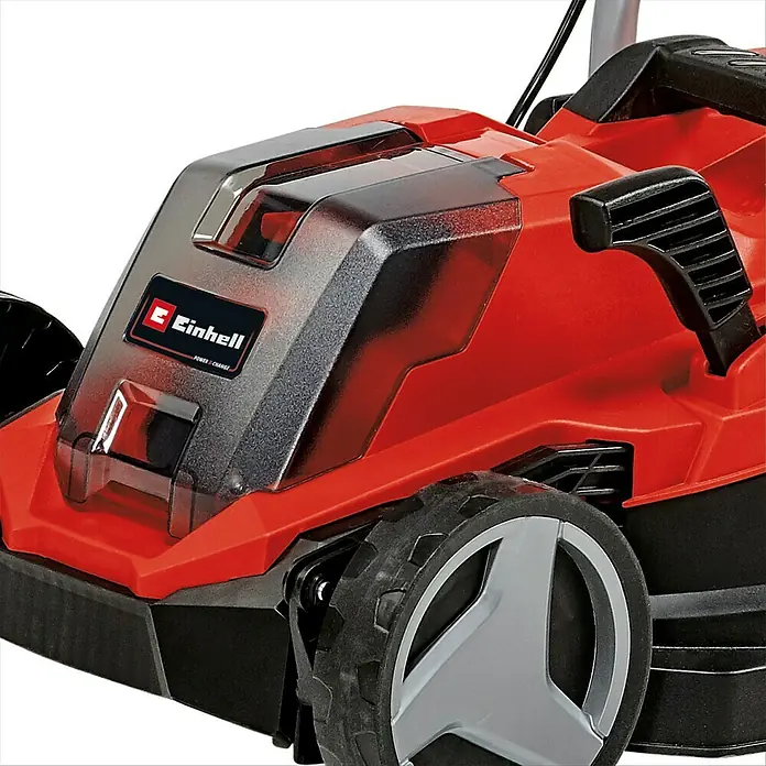 Einhell Power X-Change Akku-Rasenmäher  GE-CM 18/33 Li - 18 V, 1 Akku, 4 Ah, Schnittbreite: 33 cm - Detailaufnahme