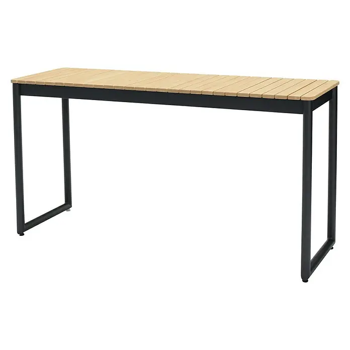 SENSUM Balkonski stol Sensum Bergby - D x Š: 134 x 42 cm, Eukaliptus, Prirodno smeđe boje - Dijagonalni pogled