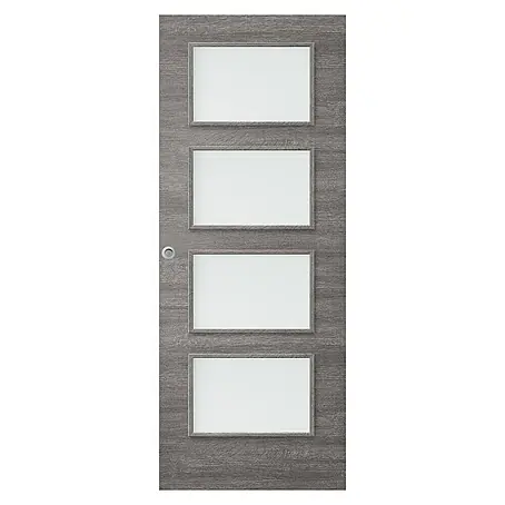 Puerta corredera de madera Módena