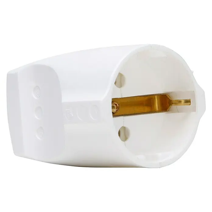Kopp Contrastekker - 16 A, 3.680 W - Diagonaal zicht