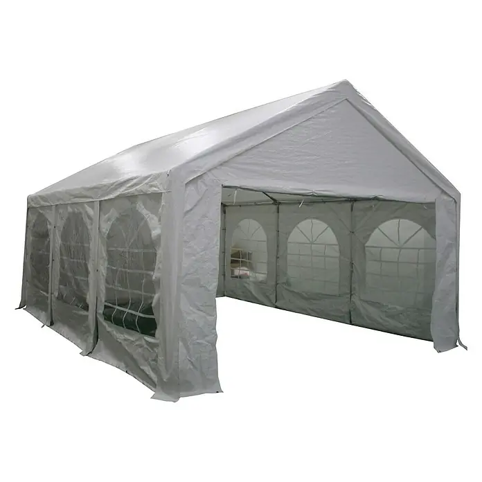 Carpa con laterales Jambi - L x An x Al: 600 x 300 x 282 cm - Vista angular