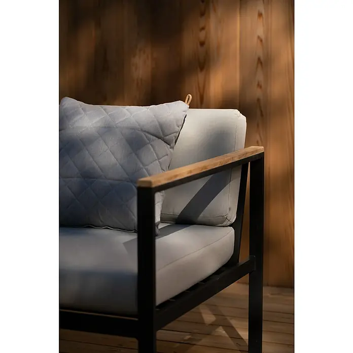 SENSUM Conjunto de muebles Inari - 5 piezas, Aluminio, Negro - Primer plano