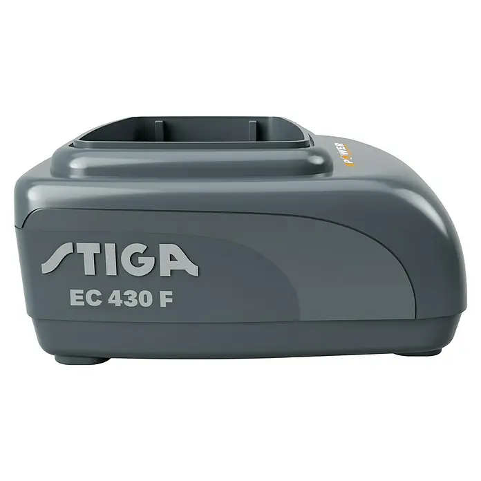 Stiga Ladegerät EC 430 F - Passend für: Stiga Gartenmaschinen 500er-Serie - Rechte Seitenansicht