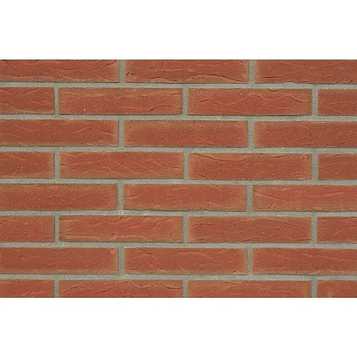 Celina Klinker Verblendstein Handform Rotsand - 24 x 5,2 cm, Rot, Steinoptik - Detailaufnahme