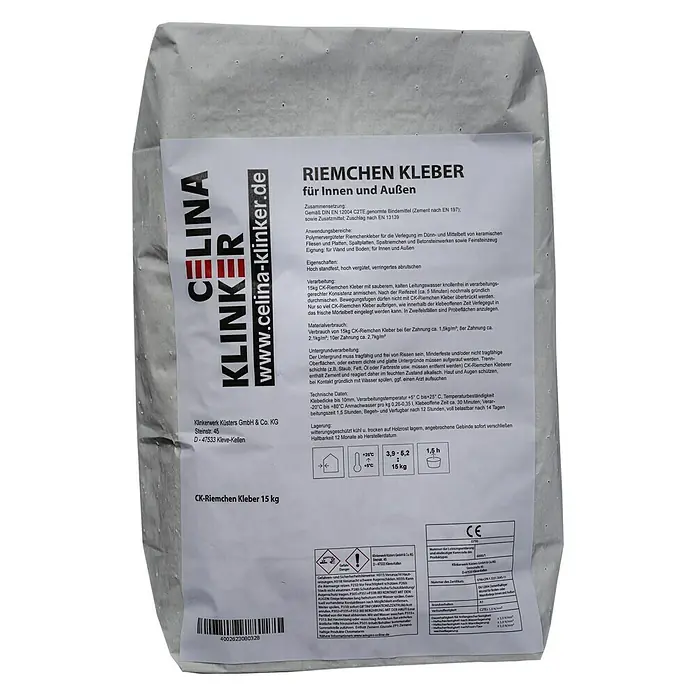 Celina Klinker Fliesenkleber - 15 kg - Vorderansicht