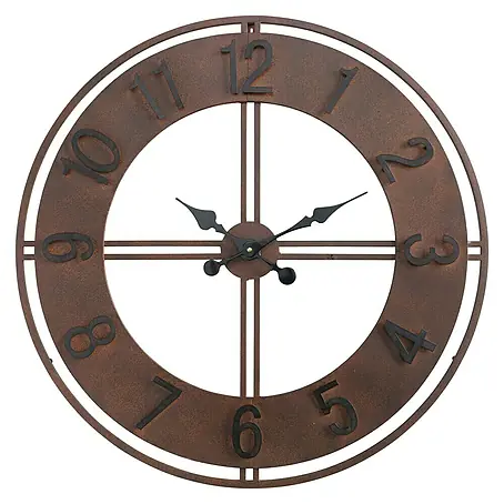 Boltze  Wanduhr rund Hudson