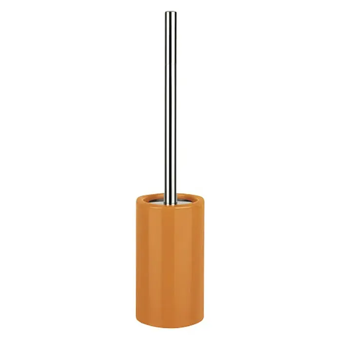 Spirella Tube Escobillero - Gres porcelánico, Naranja - Vista frontal