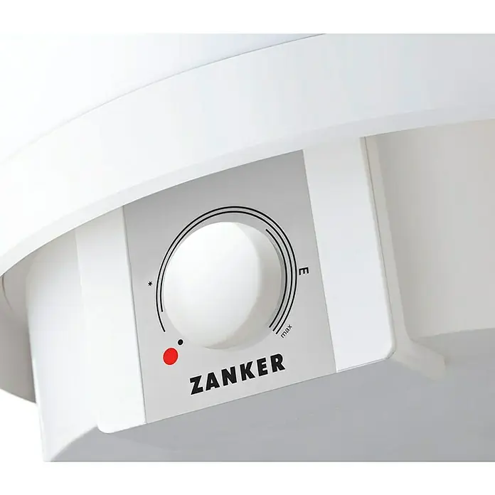 Zanker Warmwasserspeicher WG 30 EP - Fassungsvermögen: 30 l, Heizleistung: 2.000 W, Aufheizzeit: 48 min (von 15 auf 60 °C) - Detailaufnahme