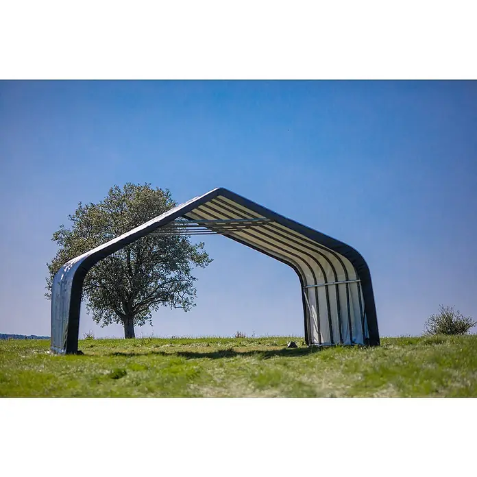 ShelterLogic Weidezelt - 730 x 680 x 380 cm, Stahl - Stimmungsaufnahme