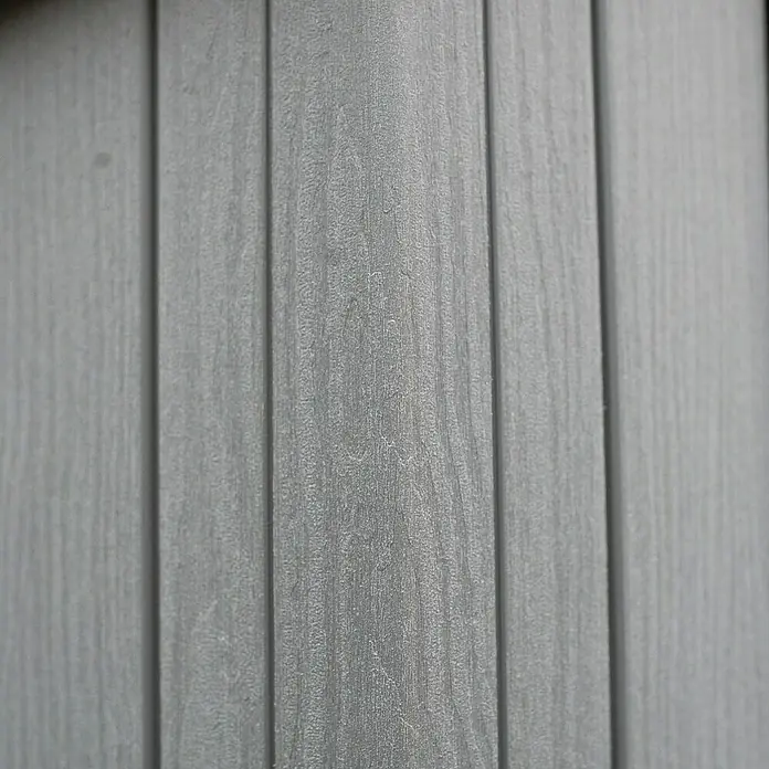 Lifetime Gerätehaus Terra - 213 cm, 356 cm, Kunststoff, Dunkelgrau - Detailaufnahme