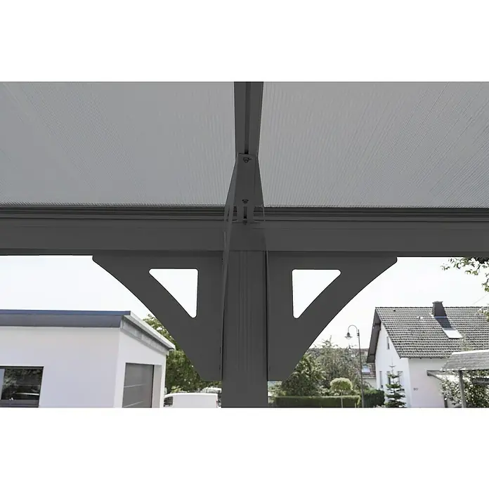 Westmann Nadstrešnica za auto Premium - 505 x 300 x 220 cm - Detaljan prikaz