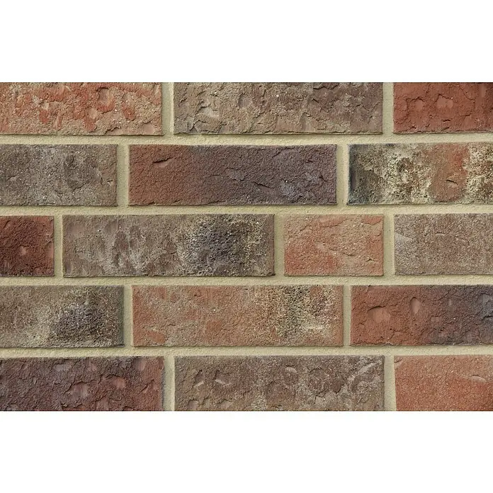 Celina Klinker Verblendstein Montana Gelderland - 24 x 7,1 cm, Braun/Beige, Steinoptik - Detailaufnahme