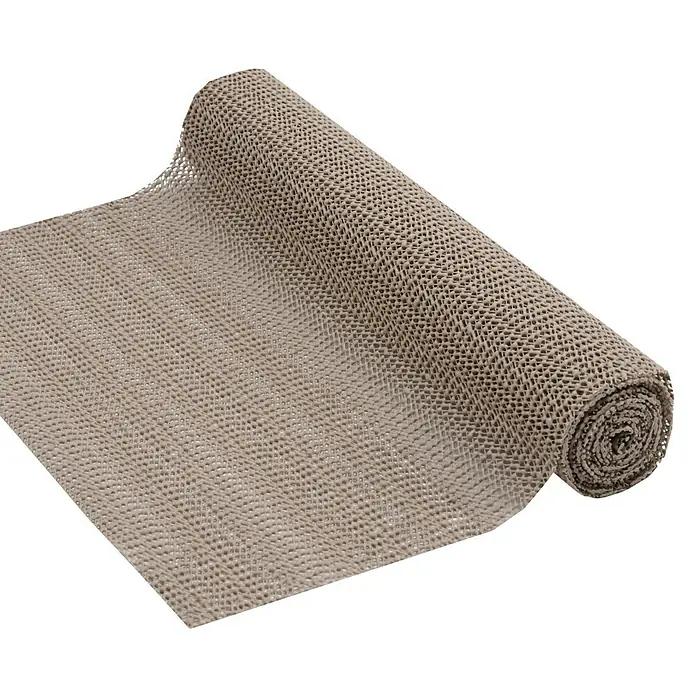 Vénilia Antirutschmatte Venigrip - L x B: 150 x 30 cm, Taupe - Diagonale Ansicht