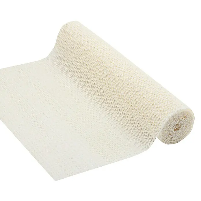 Vénilia Antirutschmatte Venigrip - L x B: 150 x 30 cm, Creme - Diagonale Ansicht