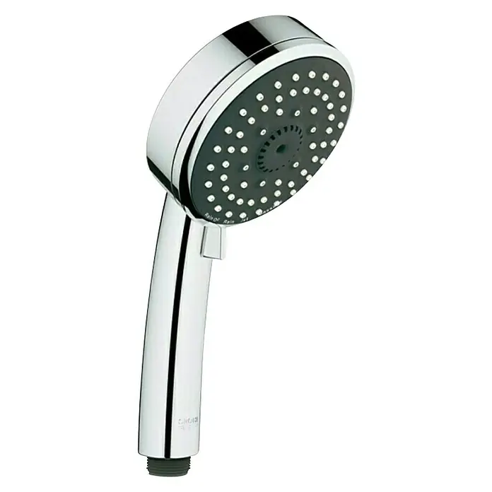 Grohe Ručna tuš slušalica Vitalio Comfort 100 - Broj funkcija: 4 Kom., Promjer: 10 cm, Krom - Dijagonalni pogled