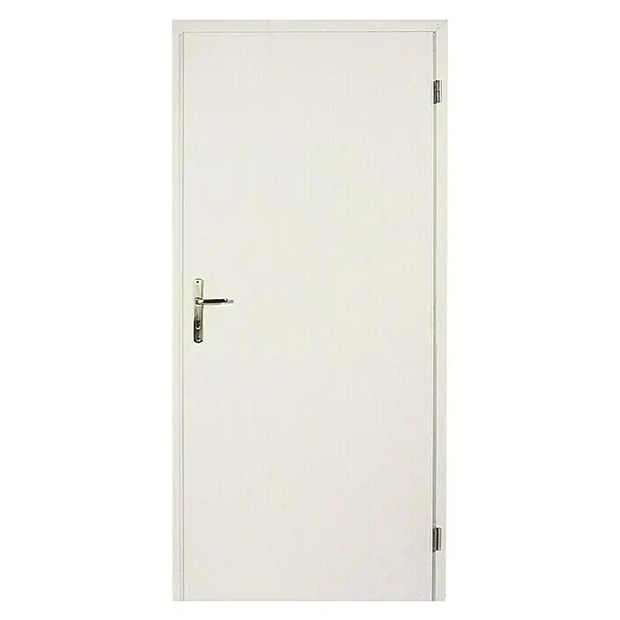 Doornite Sobna vrata - D x Š x V: 39 x 950 x 2.000 mm, Bijele boje, DIN graničnik: Desno - Pogled sprijeda