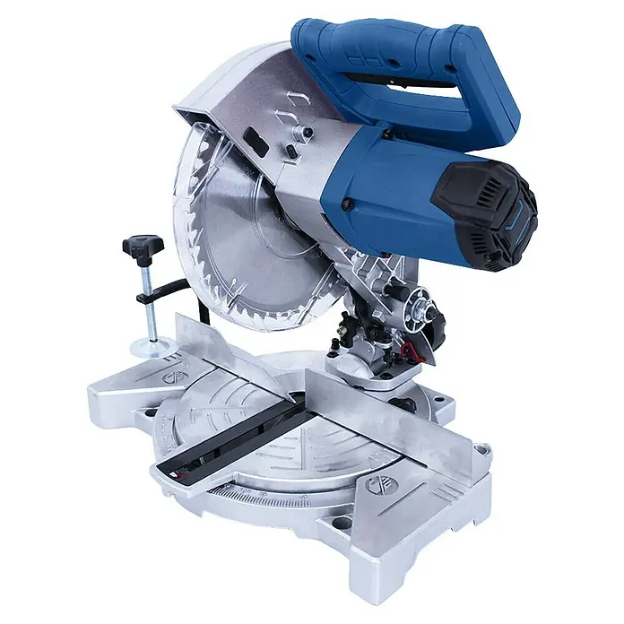 Hyundai Afkort- en verstekzaag Model 56251 - Hellingshoek: 45° - Diagonaal zicht