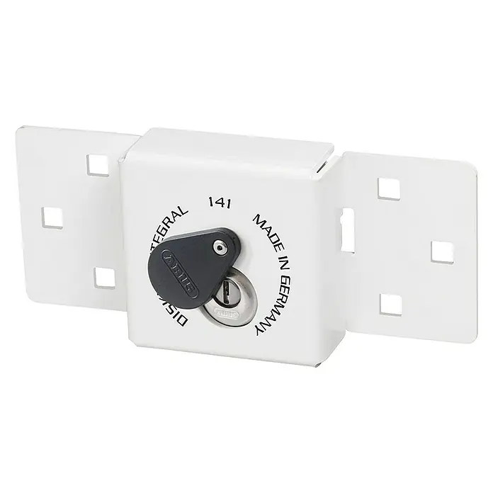 Abus Diskus Candado de disco 141/200+26/70 - An x Al: 21,4 x 7,9 cm, Acero inoxidable - Vista frontal