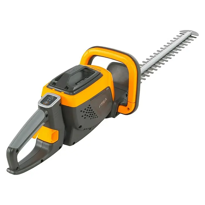 Stiga Akku-Heckenschere SHT 500 AE - 48 V, Li-Ionen, 1 Akku, Schnittlänge: 51 cm - Diagonale Ansicht