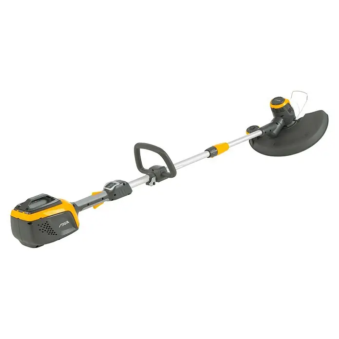Stiga 500er Serie Accu Grastrimmer - 48 V, Li-ion, Excl. accu, Snijbreedte: 30 cm - Diagonaal zicht