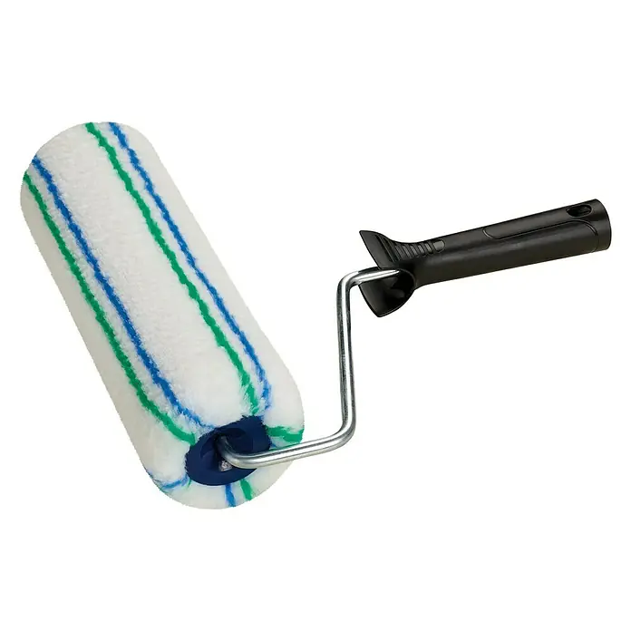 Profi-Farbroller - Breite Walze: 25 cm, Bügelstärke: 8 mm, Florhöhe: 18 mm - Diagonale Ansicht